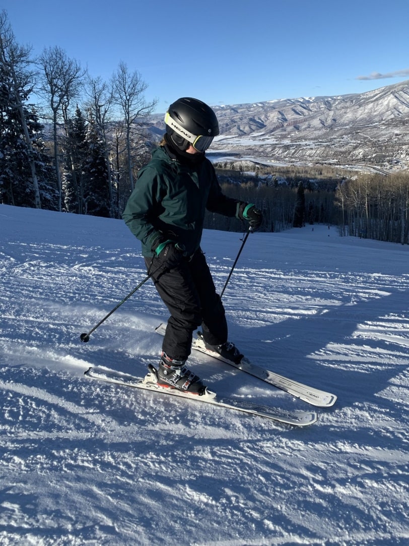 skiing buttermilk mountain near aspen