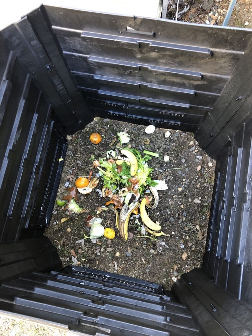 best outdoor container to compost at home