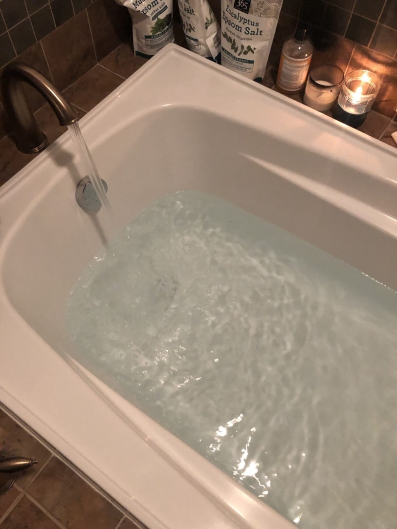 epsom salt bath