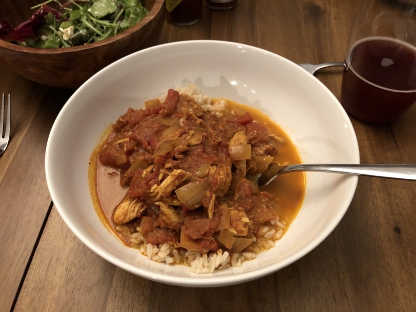 prep ahead slow cooker chicken tikka masala