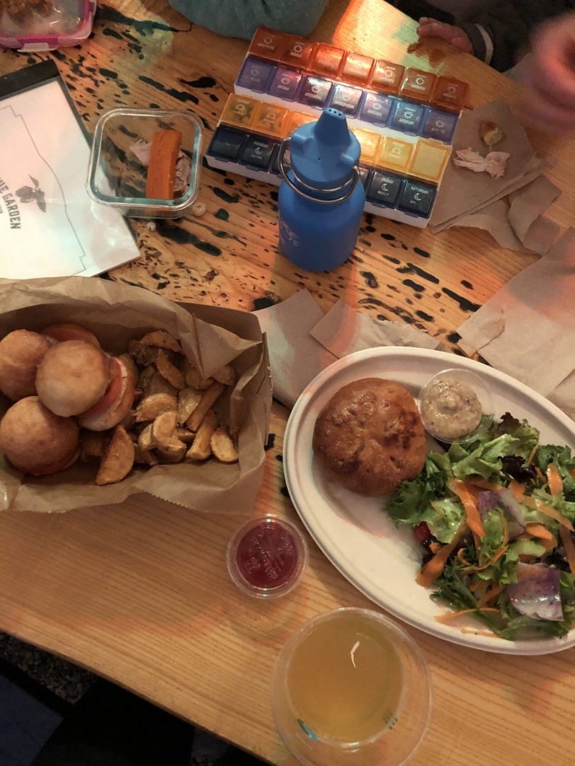 del ray beer garden dinner
