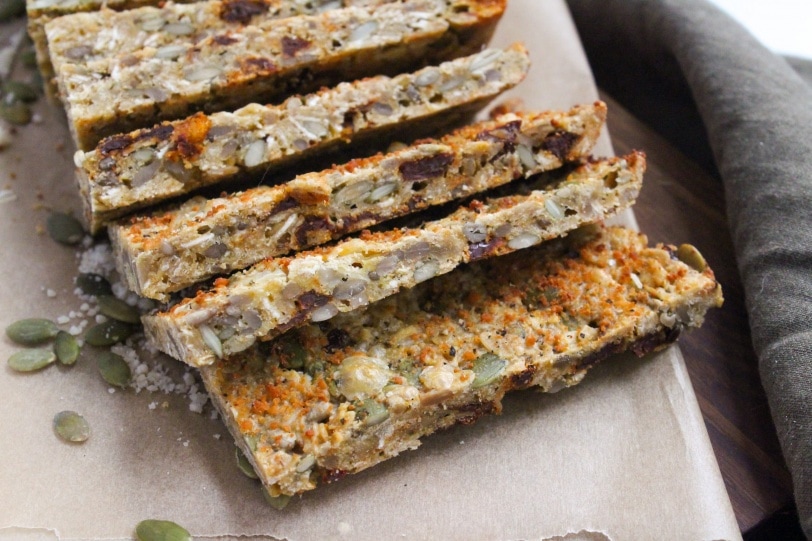 savory pizza granola bars