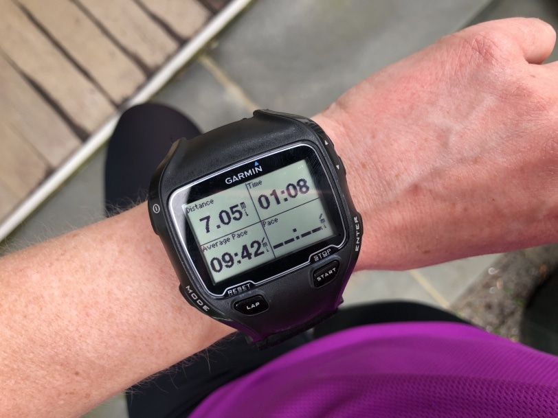 running watch garmin 7 miles