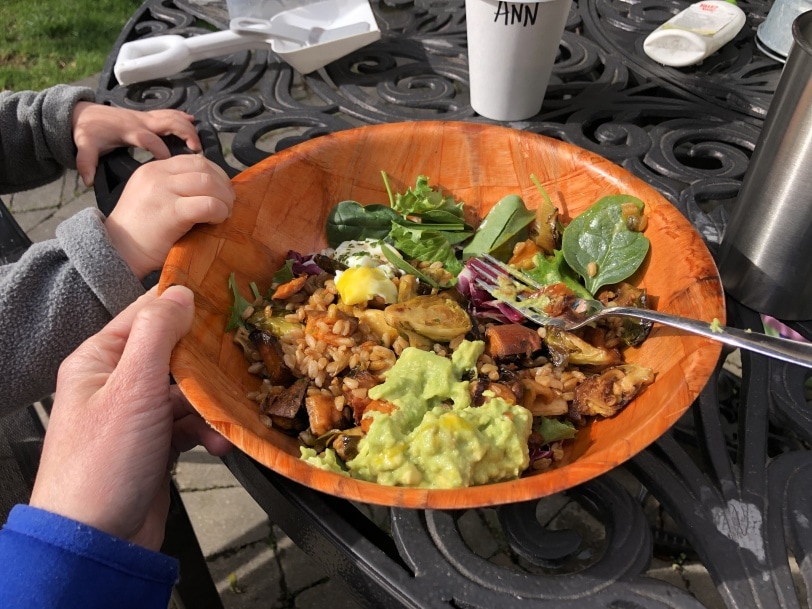 take out brunch from stomping ground in del ray
