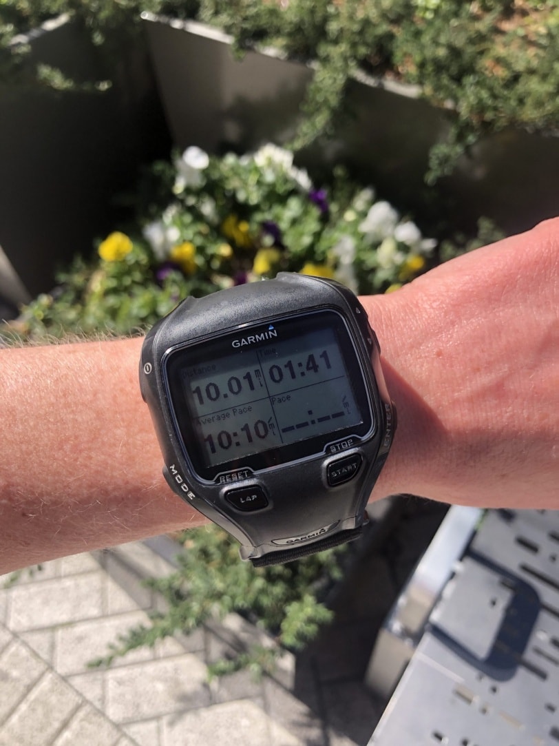 10 mile half marathon training run