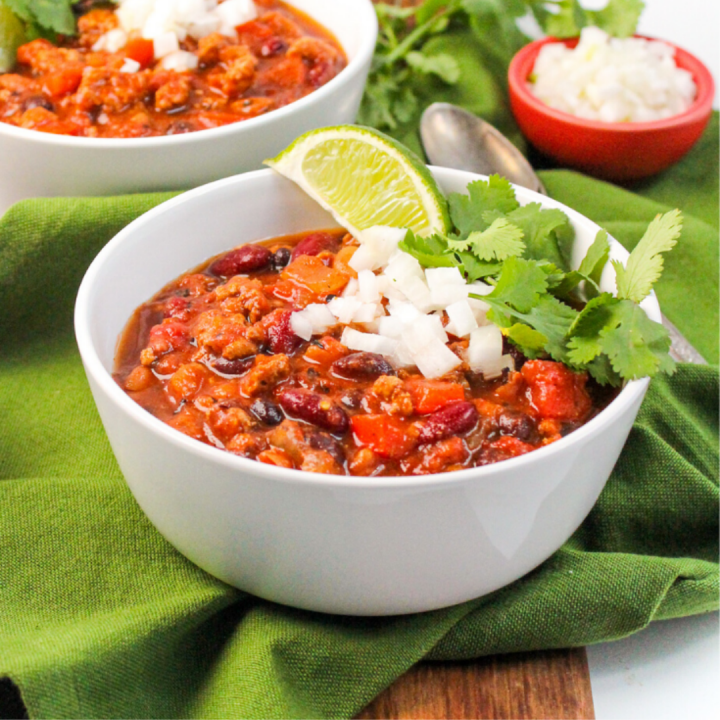 crockpot turkey chili