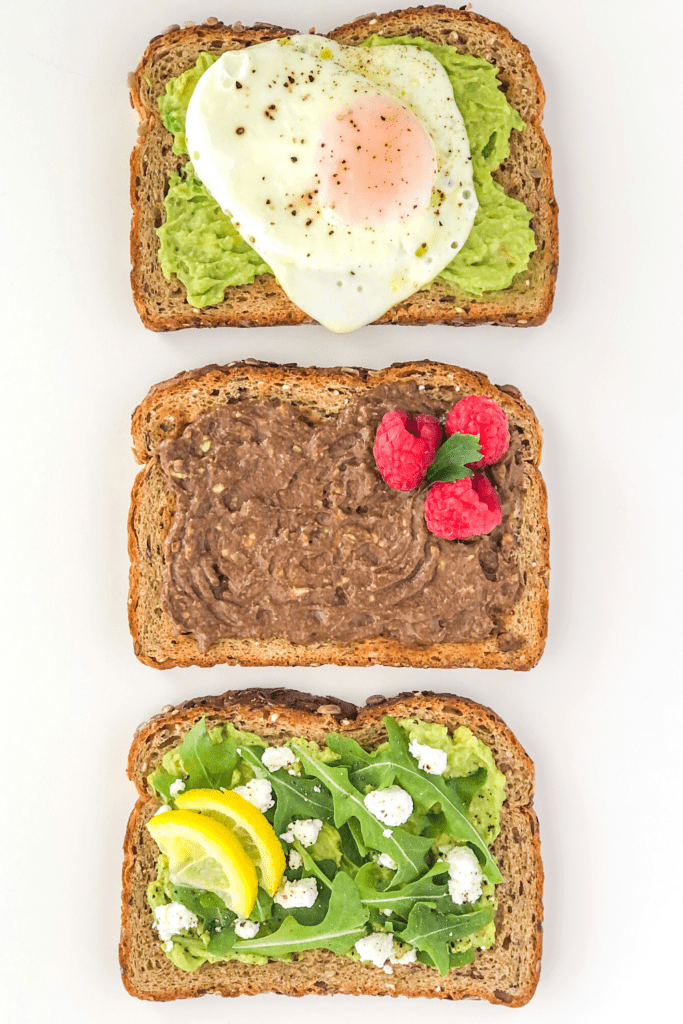 avocado toast toppings