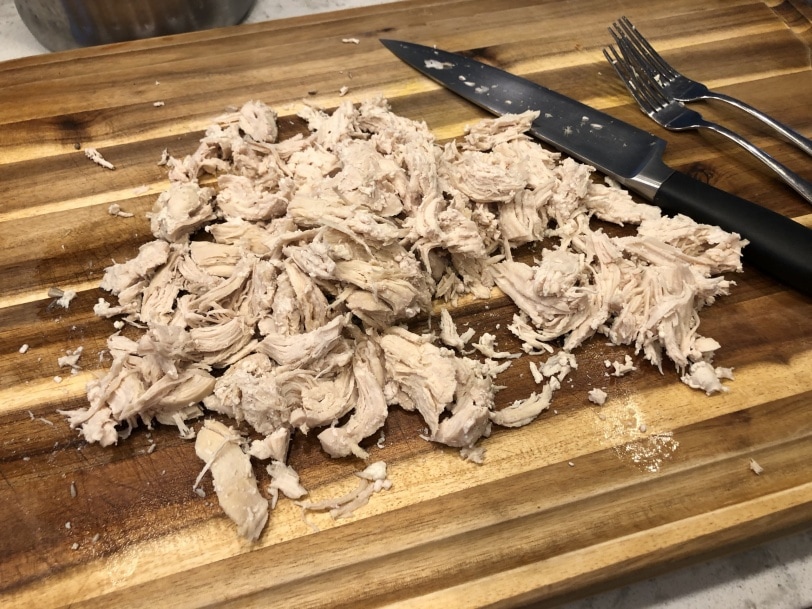 instant pot shredded chicken