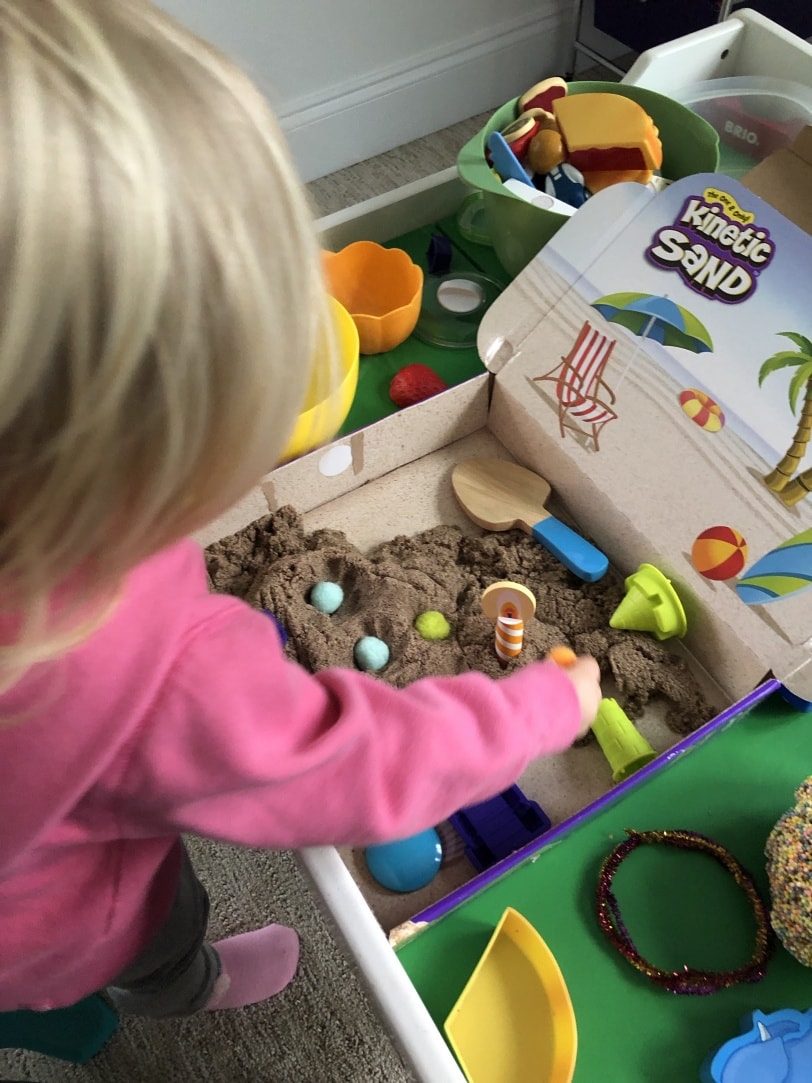 kinetic sand for toddlers review
