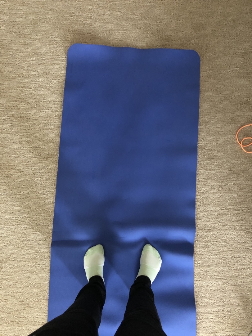 at home yoga via youtube