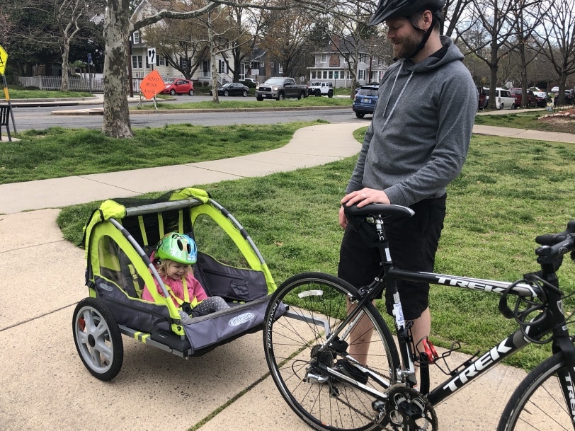bike ride with toddler