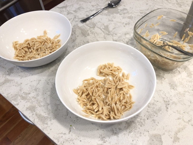 whole wheat orzo