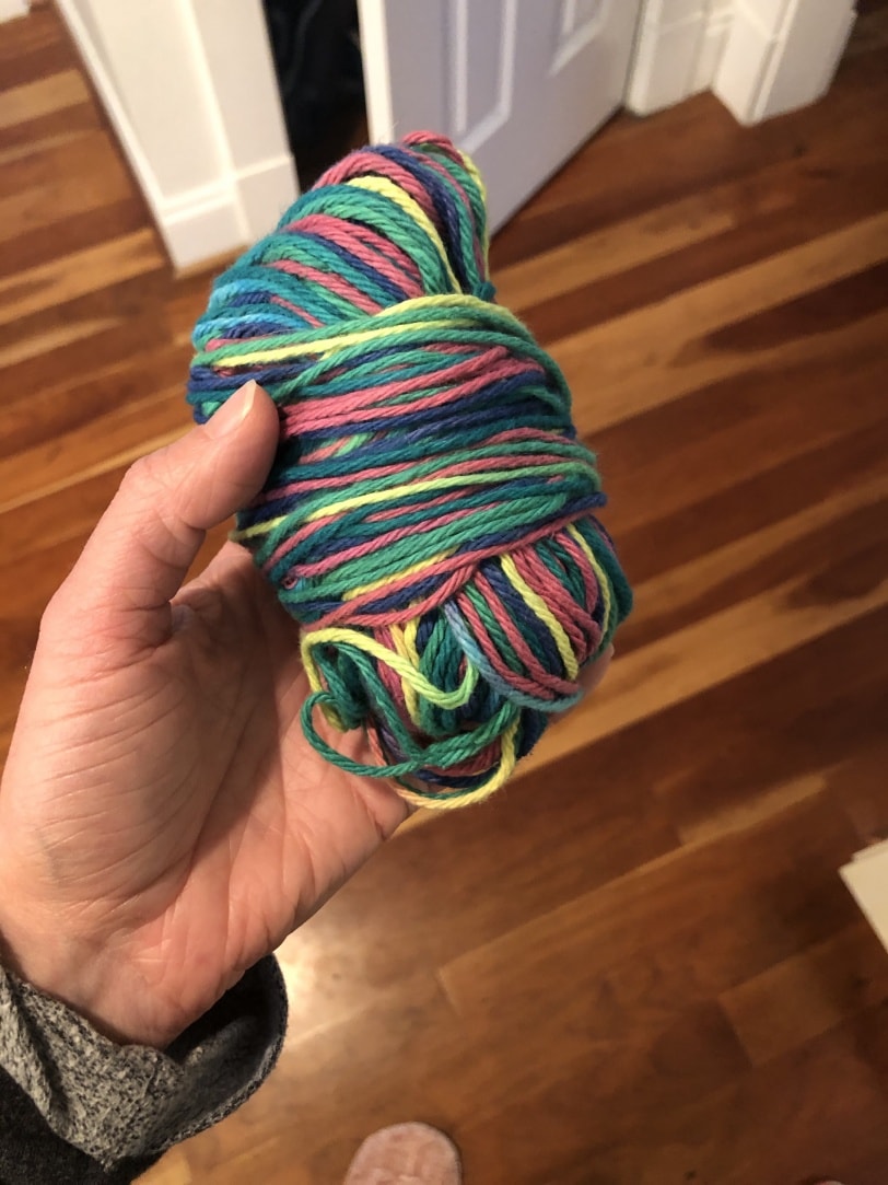 use string for a fun toddler game