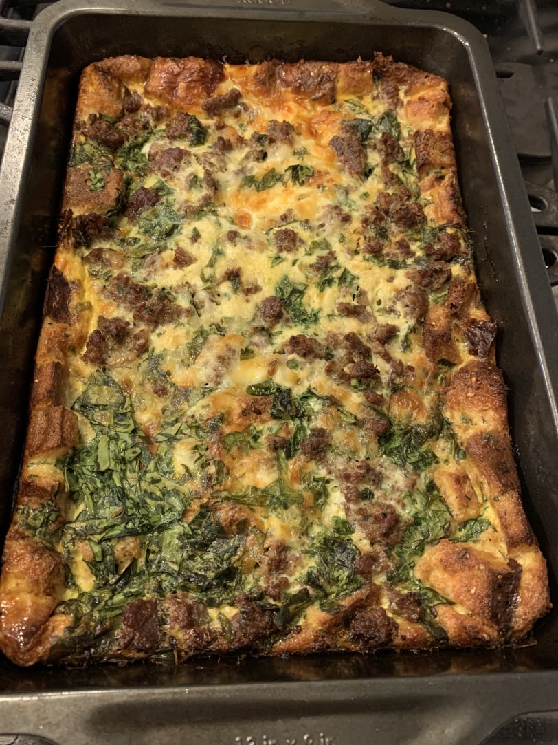 sausage egg and cheese casserole