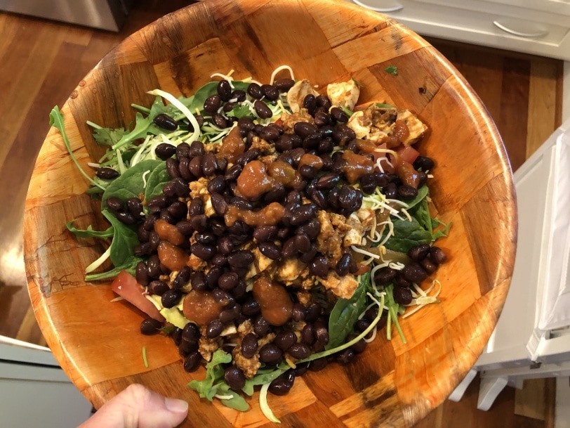mexican salad bowl