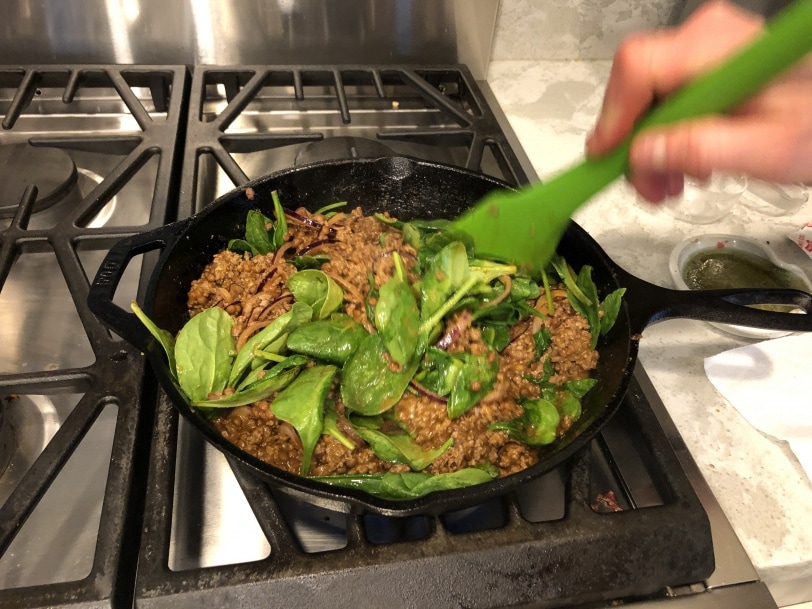 beef and lentil taco mix