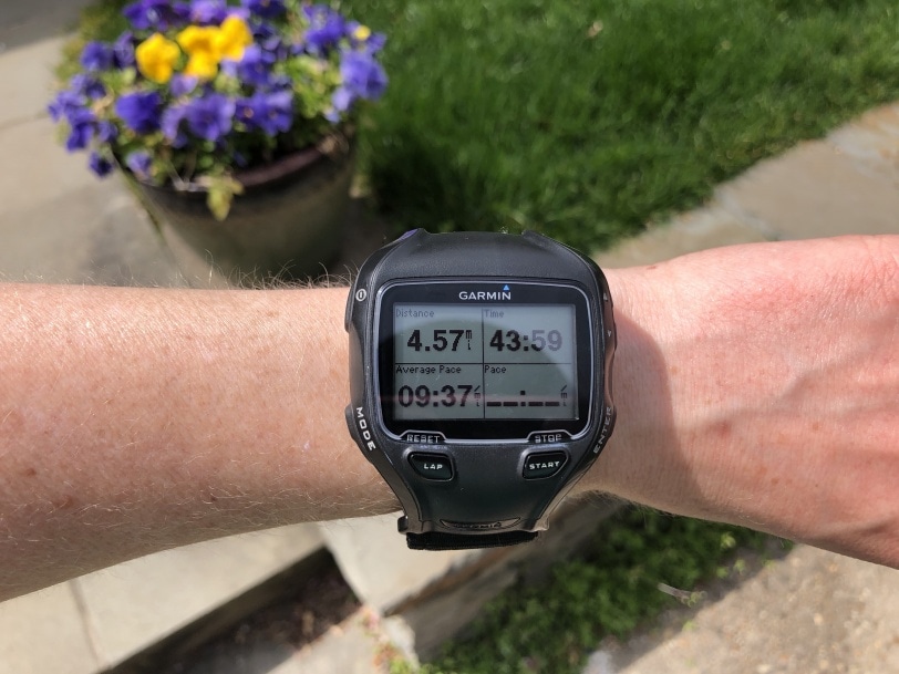 4.5 ish mile run watch photo