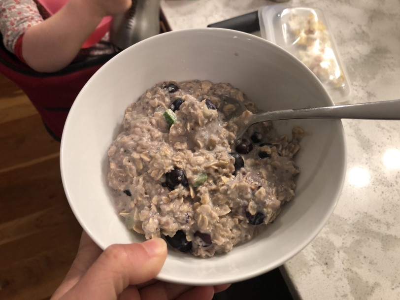 oatmeal with zucchini 