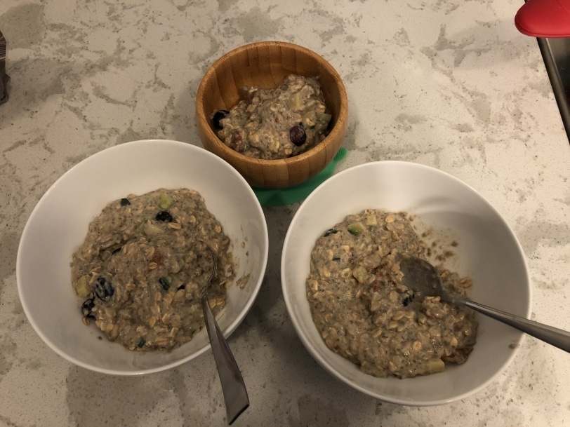 easy oatmeal times 3