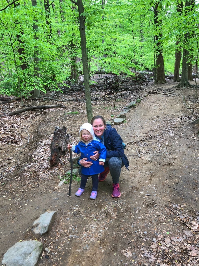 toddler hiking photo