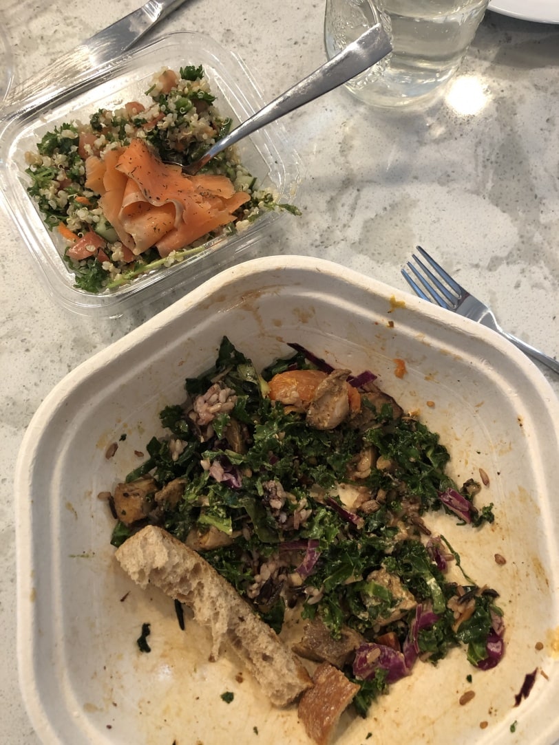 leftovers for lunch