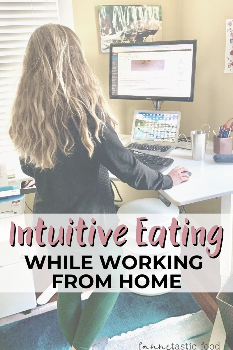 intuitive eating while working from home