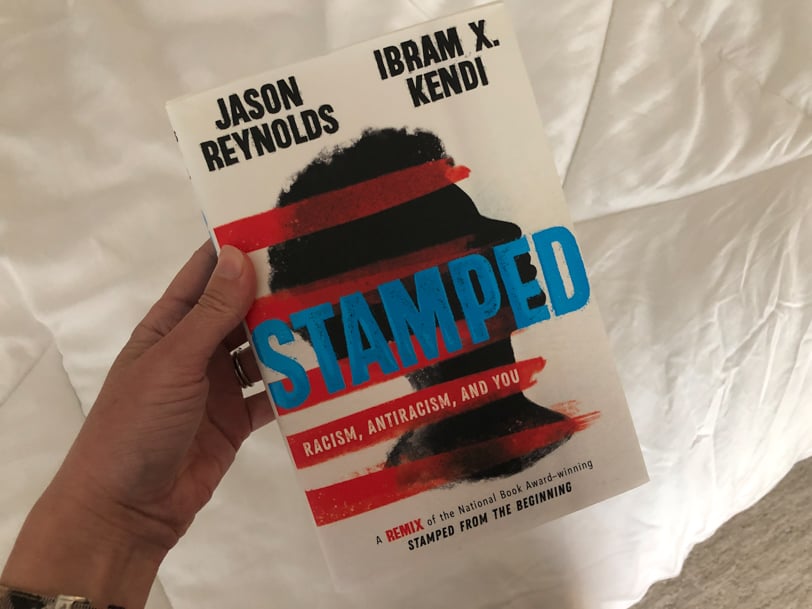 stamped book