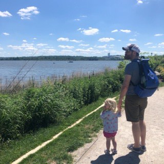 walking around old town waterfront