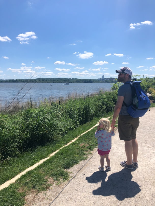 walking around old town waterfront