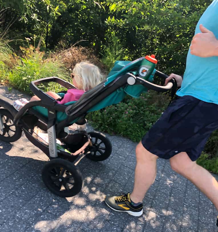 family stroller run
