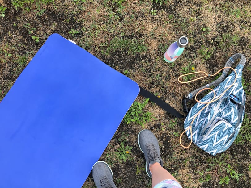 outdoor yoga