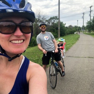 family bike ride