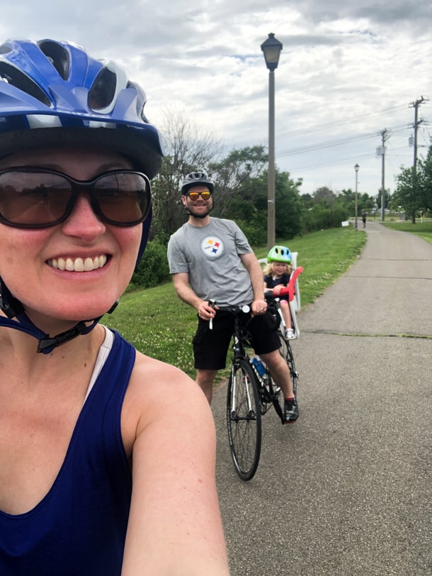 family bike ride