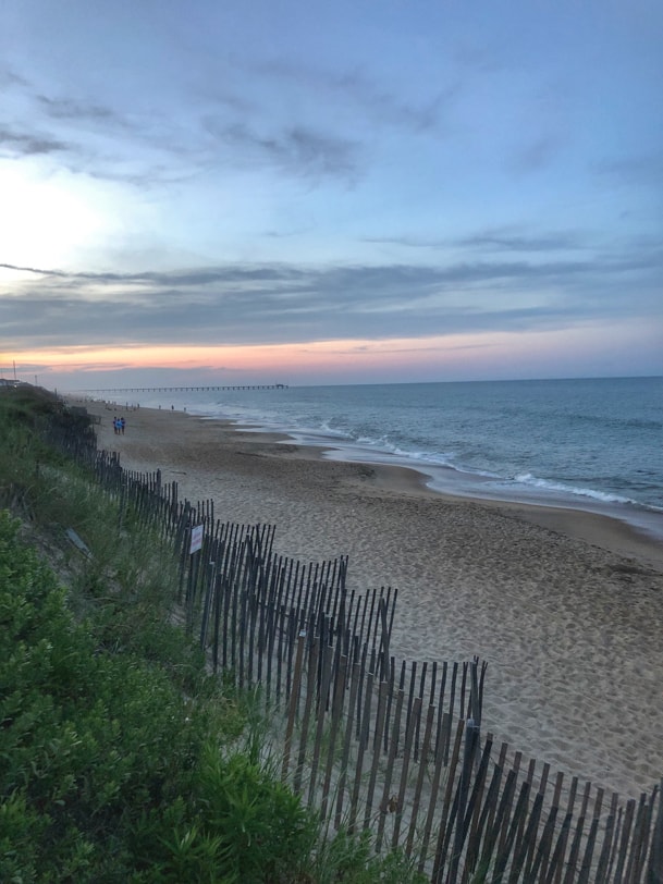 sunset duck nc beach