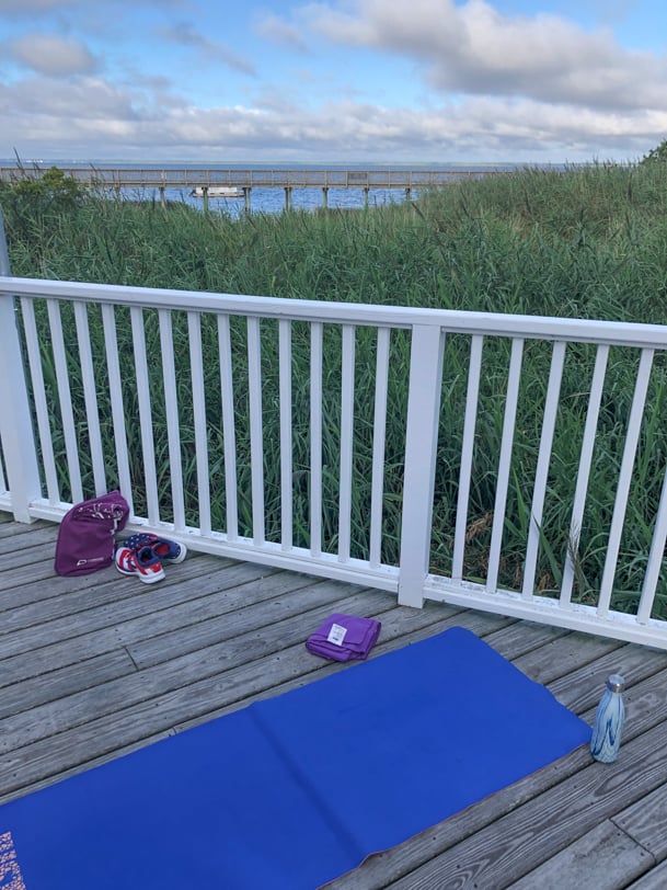 outdoor yoga duck nc