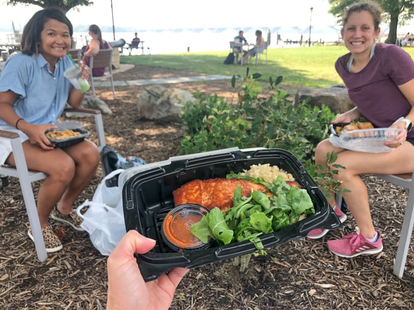 outdoor lunch