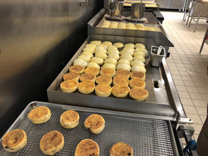 handmade english muffins