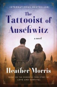 book cover: the tattooist of auschwitz by heather morris