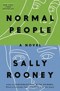 book cover: normal people by sally rooney