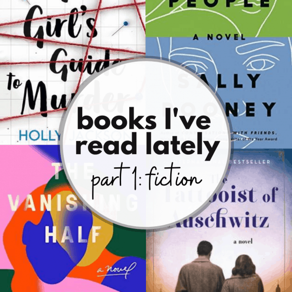 fiction books I've read lately