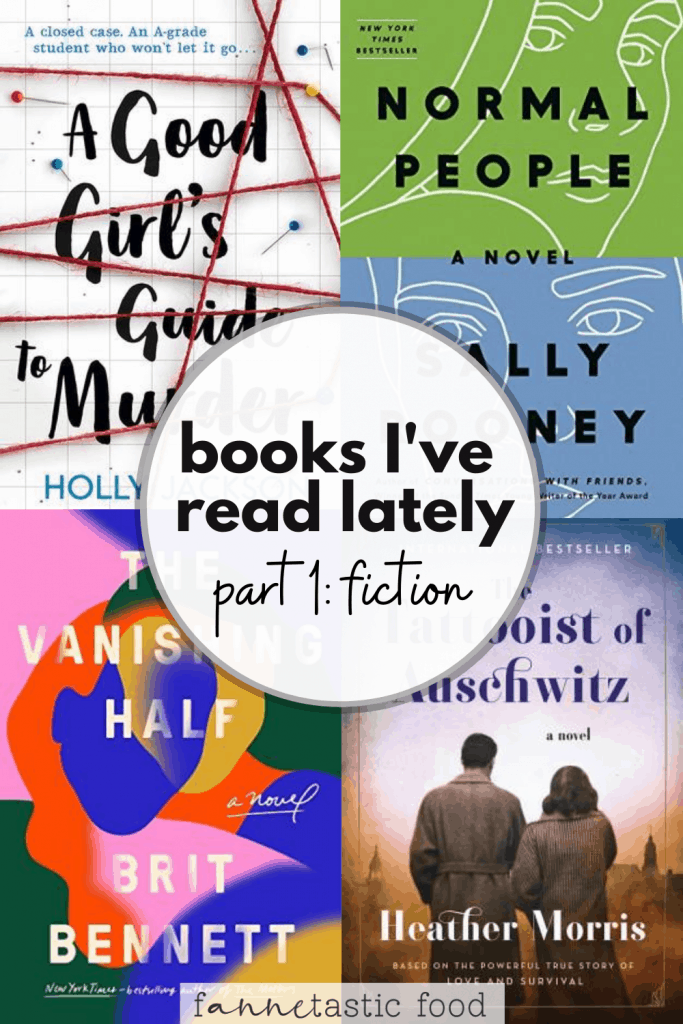 fiction books I've read lately