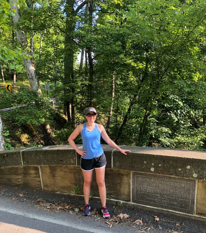 standing next to a bridge in sewickley