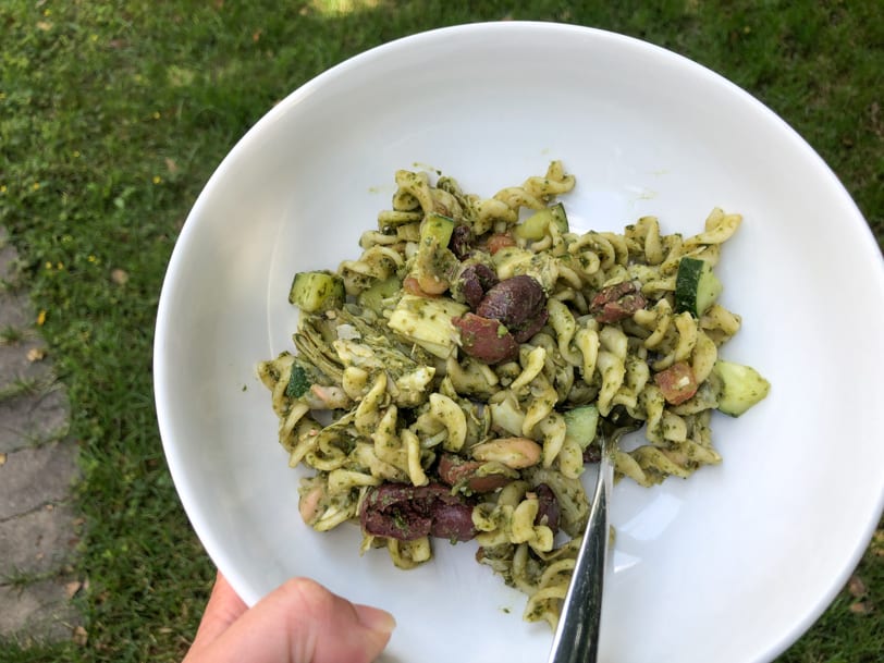 pesto pasta salad