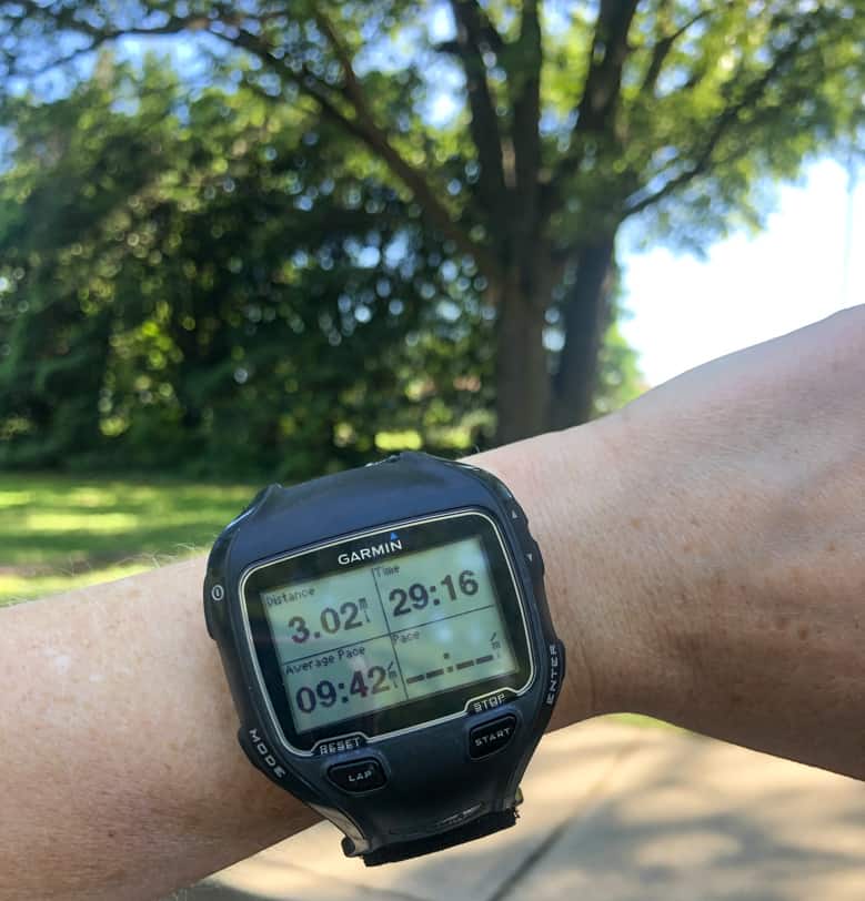 running watch stats