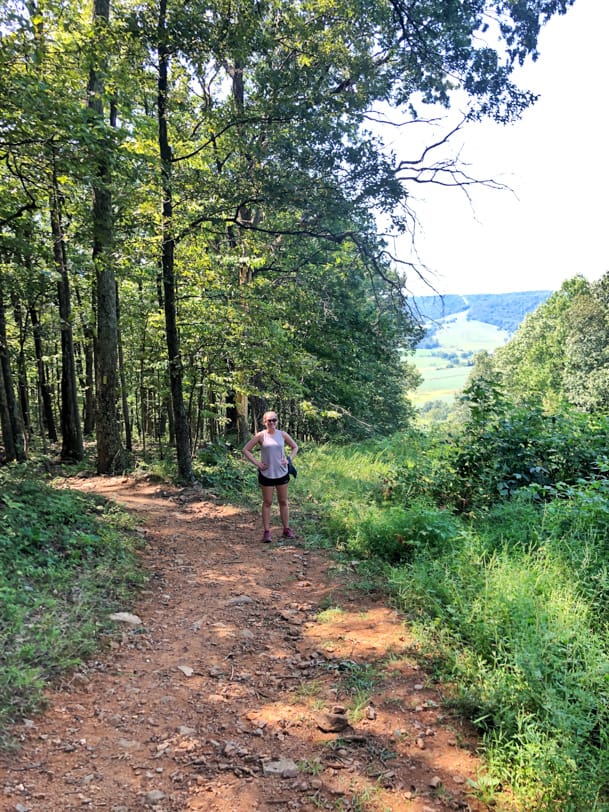 hiking in sky meadows state park
