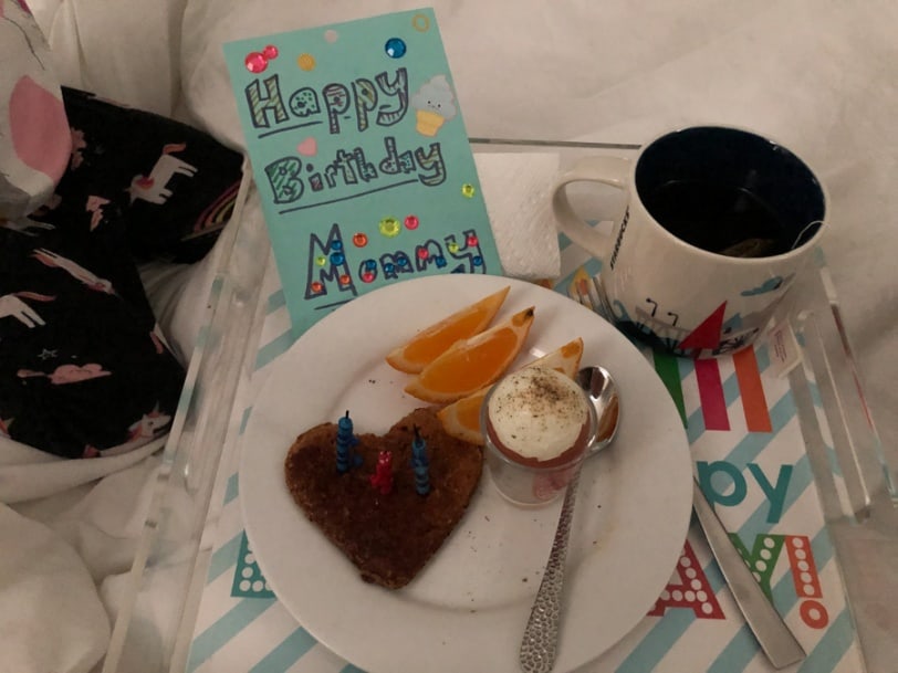 breakfast in bed