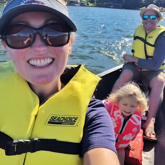 canoe ride lake anna