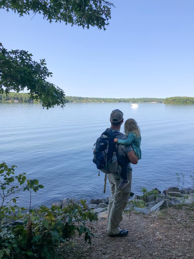 taking in the views lake anna state park