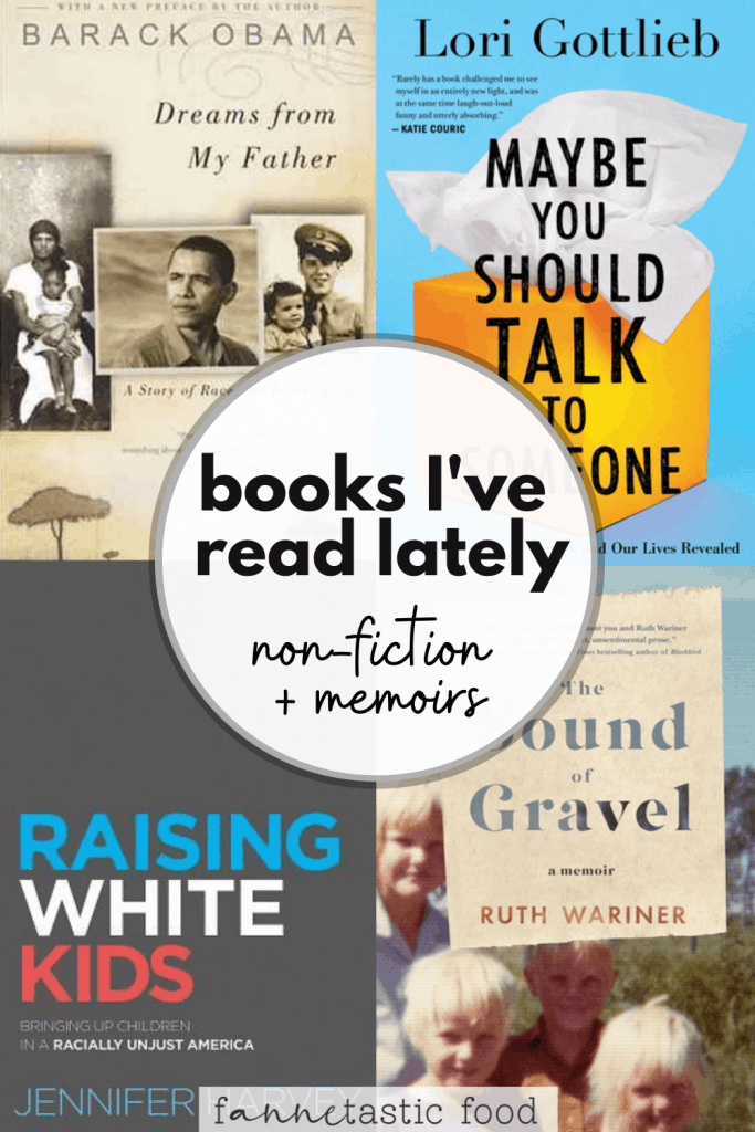 non fiction books and memoirs I've read lately