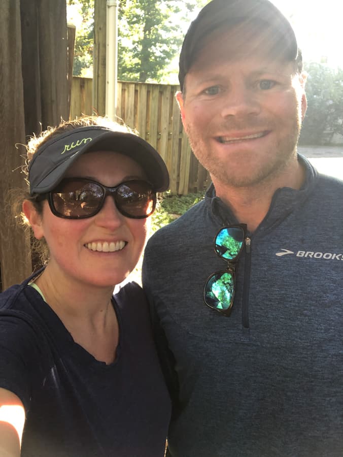 out for a run